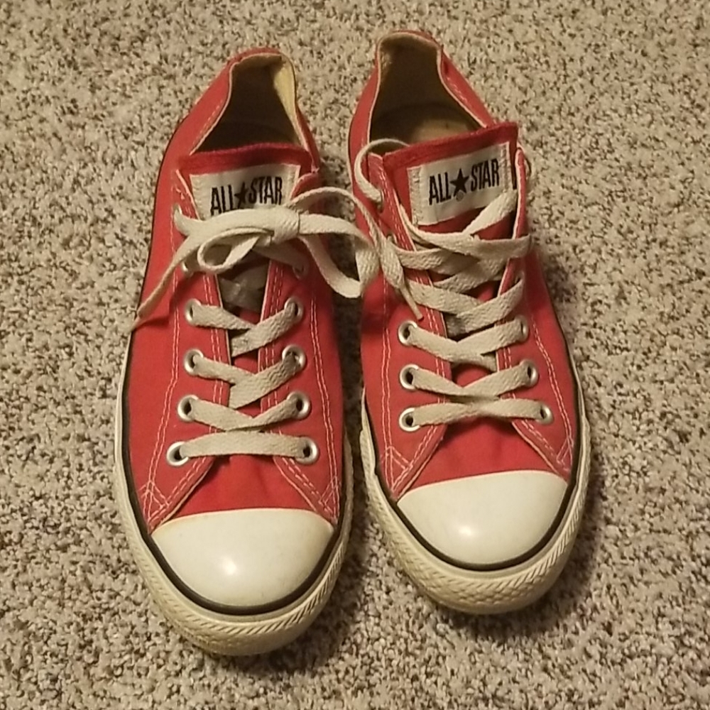 2/$30 red Chuck Taylors